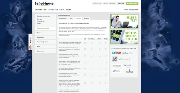 Bet-at-home Glücksspielsucht