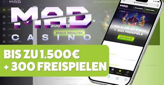 Madcasino Casino Bonus 1
