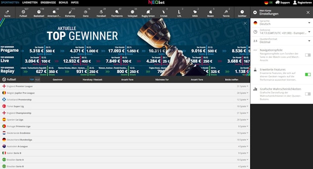 NEO.bet Sportwetten