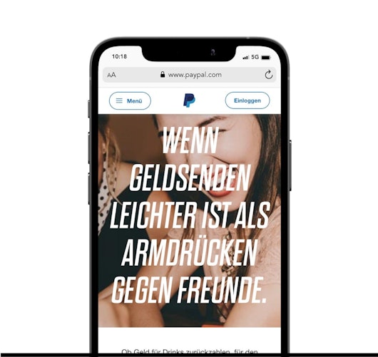 Pay Pal Startseite