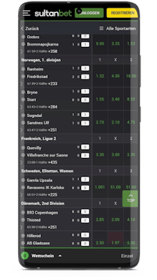 Sultanbet App Sportwetten