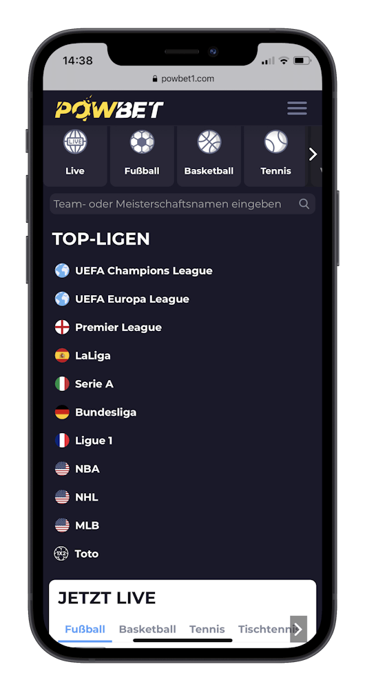 Powbet Wetten